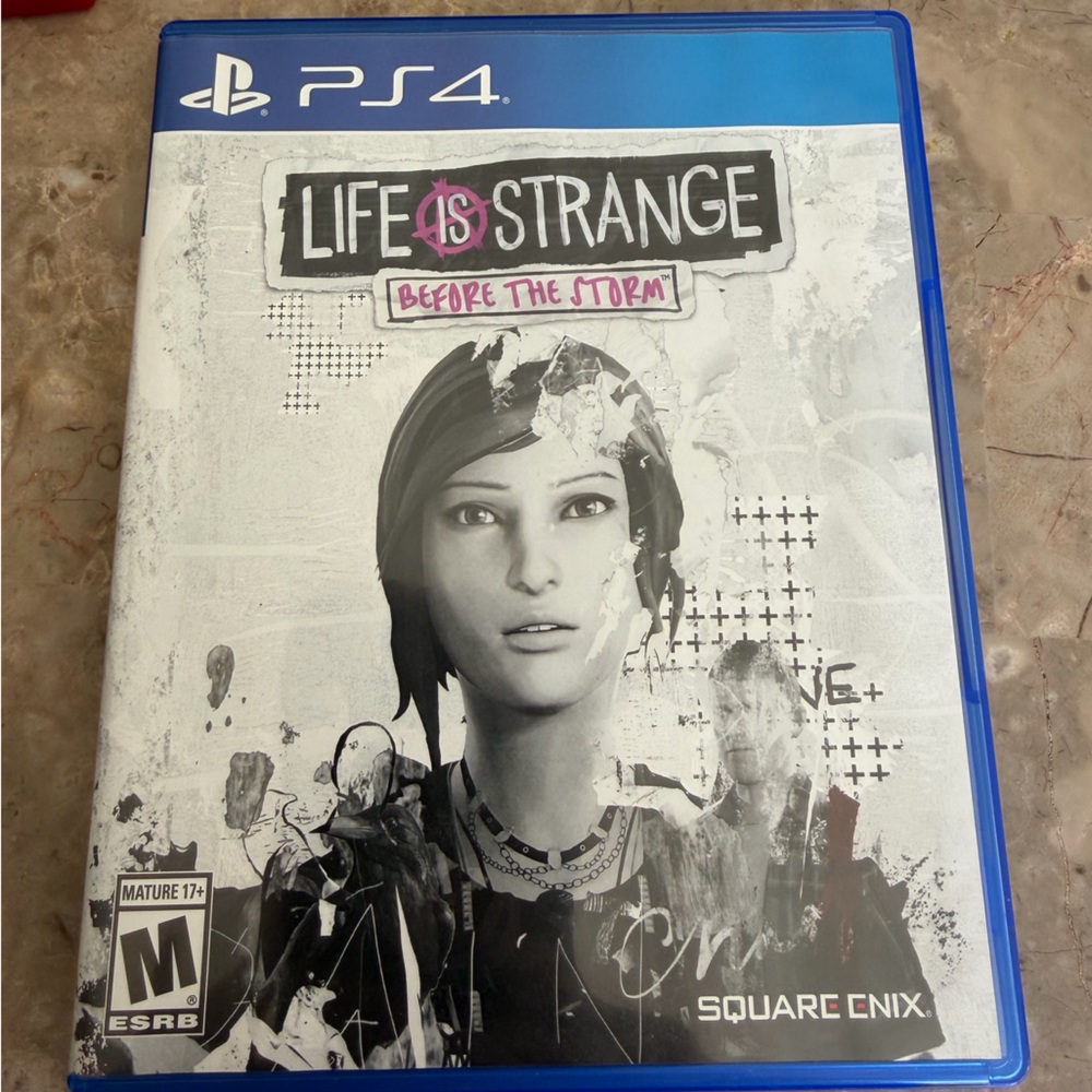 Sony PS4 Life Is Strange: Before the Storm - White & Blue Cover